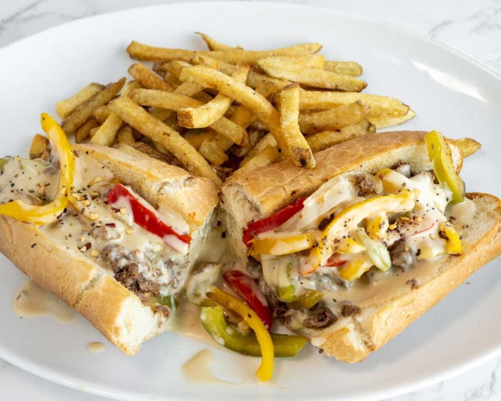 steak and cheese sub