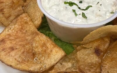 Weekend Specials: SOUP OF THE DAY Hampton NH Fluffy Lobster Bique HOUSE CHIPS & DIP house cut old bay potato chips • house French Onion Dip BACON WRAPPED CHILI DOGS 2 applewood bacon wrapped all beef dogs smothered with chili and diced onion served with house cut Old Bay seasoned potato chips STEAK N CHEESE AU JUS shaved steak • onions • mushrooms • piantedosi bakery sub roll • cheddar • horseradish aioli • au jus • house cut chip CHICKEN PICCATA Sauteed all natural chicken breast in a white wine lemon sauce served over fresh linguini LOCAL LOBSTER ROLL until they’re gone! HAMPTON NH caught lobster • light mayo • salt & pepper • celery • brown butter toasted piantadosi bakery brioche bun • served with house cut old bay seasoned potato chips • New Hampshire on a plate! PS we heard the specials taste great on our new patio!