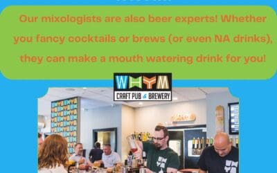 Whym Time! 🧡 Which do you prefer: beer, cocktails, wine, NA drinks? We have them all! #whymbeer #whym #whymbrewery #whymhampton #seacoasteats #seacoastbrewery #nhbrewery #hamptonnh #craftmenu #craftbeer #craftcocktails #whymcraftpubandbrewery #nhcraftbeer #nhbeer #newenglandcraftbeer #hypebrews #newenglandbeer #liveentertainment #happyhour Photo by: @melissakoren