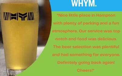 Whym Testimonial! 🧡 Thanks for the great Google review, Chris! #whymbeer #whym #whymbrewery #whymhampton #seacoasteats #seacoastbrewery #nhbrewery #hamptonnh #craftmenu #craftbeer #craftcocktails #whymcraftpubandbrewery #nhcraftbeer #nhbeer #newenglandcraftbeer #hypebrews #newenglandbeer #liveentertainment #happyhour