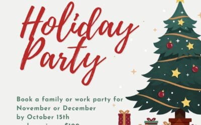 It seems early…but the holidays will be here before you know it! We’re running a promotion…book your party before October 15th, and we’ll gift you with a $100 Whym Gift Card. The party must be between November 1st and January 14th. Cheers!