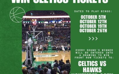 We have some exciting news…we’re giving away Celtics tickets all season long! Starting in October, come to Music Bingo on Thursdays at 6:30pm. Win a round and you’ll be entered into the drawing. It’s as easy as that…play bingo, win, get front row Celtics tickets. October’s Music Bingo winners will be playing to win two tickets to: Celtics vs Hawks, November 26th at 6pm. Thursdays at Whym! #whymlovesCeltics #MusicBingo #whymhampton Yes, you can be entered more than once! Come every week!