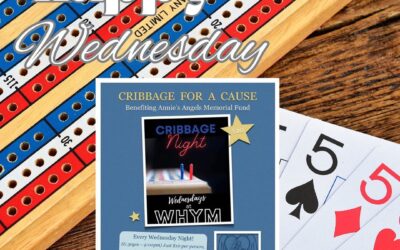 It’s cribbage night! Play to win and to donate to a great cause! @anniesangelsmemorialfund
