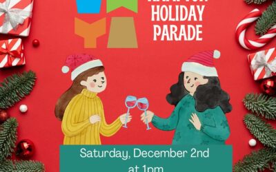 What’s better than watching the parade? Watching the parade at Whym with a beverage in hand! Our doors will open at 11:30, so come early…grab a snack and a drink, then head to our patio for front row parade viewing!