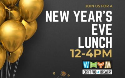 End the year on the right foot…with lunch at Whym! We are open 12-4pm. #whymlunch #seascoasteats