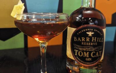 Do you like Martinis? How about Manhattans? Out next classic featured for Ginuary is the precursor to both of these drinks. Meet the Martinez: A cocktail so old that its true origins are largely unknown, though it seems to have popped up somewhere in the late 1800s. A combination of Old Tom Gin, sweet vermouth, a touch of Luxardo Maraschino Liqueur, and a couple dashes of bitters makes this stiff sipper a true delight. For our Martinez, we chose @barrhillgin Old Tom Gin, “Tom Cat.” The barrel aging fits beautifully with the honey botanicals and plays off Carpano Antica sweet vermouth perfectly. Come grab one and check out the rest of our Ginuary libations! #GINuary #whymcocktails