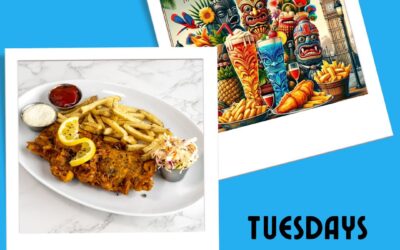 It may be cold outside, but we have summer vibes all night at Whym. Take advantage of our two-for-one Tuesday Fish and Chips deal, dine in only, or try one of our $9 Tiki drinks. Tuesdays at Whym are just good for you. #seacoasteats #dineindeals #seacoastcocktails #dealsonmeals #newhampshirebrewing