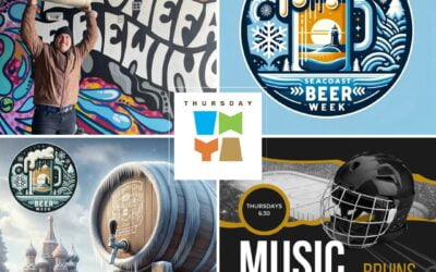 It’s Thursday of Seacoast Beer Week, which means things are happening! – Join the Whym crew at @stonefacebrewing at 1pm! They’ll be pouring a Whym beer with their own brews. – Grab some friends and head to Whym tonight at 6:30 for Music Bingo! Each round’s winner will be entered into the Jackpot: Bruins tickets (winner chosen next week). – While you’re there, try our Cask beer: The Kremlin’s Cask. #sbw2024 #whymthursday #musicbingo
