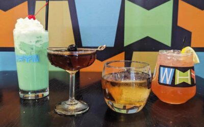 Meet our four St. Paddy’s Day cocktails of 2024! Starting from left to right, we’ve got: ☘️The Adult Shamrock Shake: This boozy riff on a timeless classic seasonal beverage uses vanilla vodka, creme de menthe, vanilla simple syrup and heavy cream, topped up with some whipped cream and a cherry to take you back to all those childhood St. Paddy’s days of years gone by. ☘️ The Tipperary: This classic cocktail traces its roots all the way back to 1916. Featuring Gledalough Irish Whiskey, Sweet Vermouth, and Green Chartreuse, this drink is a great cocktail to have after a big meal. Or before one, you pick! ☘️The Rusty Cage: A wonderful symphony of flavors happens when the peaty Legendary Dark Silkie mixes with Drambuie, espresso simple syrup, and mole bitters. ☘️The Rose Tattoo: West Cork Irish Whiskey shaken together with lemon juice and raspberry syrup, topped up with some ginger ale. We think you’ll find this to be a suitable level up to your typical whiskey ginger. #whymcocktails #stpaddysday #stpatricksday