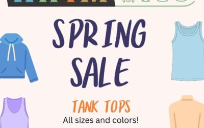 Maybe putting Spring out into the world will make Spring like weather come to our world. Thoughts? Well, here is our attempt! We are having a Spring sale on tank tops and T-shirts. Come on by and get any tank top (mens or womens, all colors) or select t-shirts for $12! #whymwear #whymbrewery #summerlovin