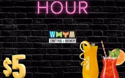Have you happy hour-ed at Whym yet? #seacoasteats #seacoastdrinks #seacoastbrews