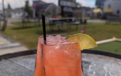 Introducing Los Pollos Hermanos: our newest libation just in time for the summer sun! Featuring Mezcal from @doshombres , @flag_hill Raspberry Liqueur, dry curacao, mayo nectar, lime juice and raspberry simple syrup, this drink is beautifully fruity with a hint of smoke. Come grab one today! #wepa #summercocktail