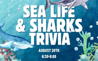 Join us next Tuesday, August 20th for a splash-tastic trivia night for all ages. Brian, the marine mammal rescue expert, from @seacoast_science_center will be there with shark teeth and passes to the Seacoast Science Center! Mark your calendars, you won’t want to miss out on the fun! #marinelife #seacoastliving #oceanlife #trivianight #whymevent