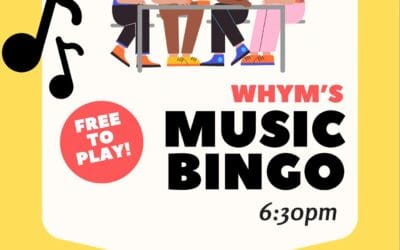 It’s that time of the week…Music Bingo! It’s free to play and fun for all ages. It all starts at 6:30pm!