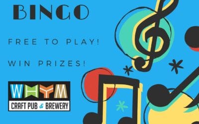 Music Bingo night! Play solo or with friends, it’s always a great time!