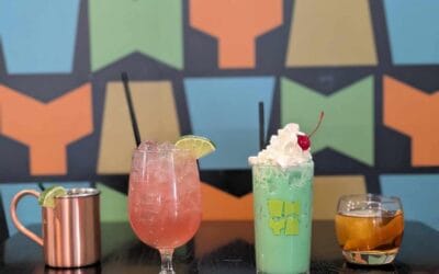 In addition to delicious food specials and sacred imperial pints of Guinness, we’re serving up four delicious cocktails for our St. Paddy’s Day celebration this weekend! Two newcomers to our list are the Pickleback Mule, made with @westcorkdistillers Irish Whiskey, pickle juice, lime juice, orange simple and ginger beer. The First Unicorn featuring West Cork Irish Whiskey, peach schnapps, blood orange simple, lime juice, and lemon-lime soda. Returning champs from St. Paddy’s Days gone by are the Adult Shamrock Shake made with Vanilla Vodka, creme de menthe, vanilla simple and heavy cream, as well as The Dogfather made with Legendary Dark Silkie, Amaretto Disaronno, and black walnut bitters.