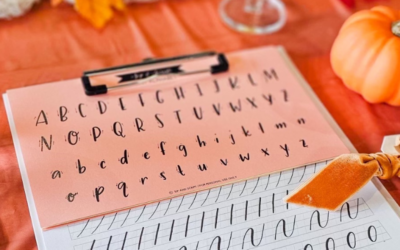 Fall Modern Calligraphy for Beginners